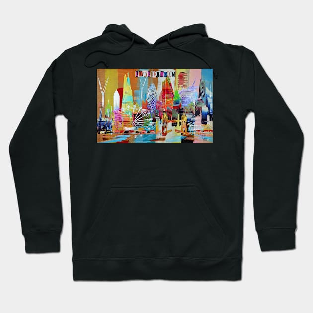 Love London 166 Hoodie by artsale